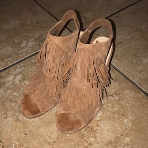 Sam Edelman fringe heels